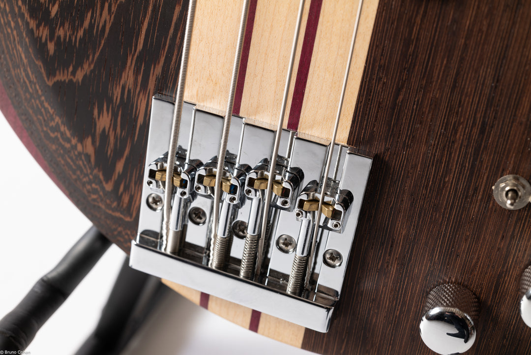 Lutherie 304B chevalet basse 4 cordes chrome