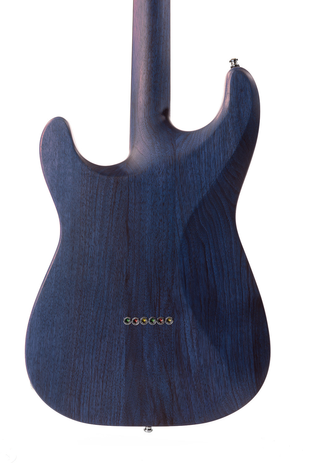 ST_Full_Walnut_Deep_Blue_Back_Close_Up_De_Leeuw_Guitars_Paris_Made_in_France_Luthier_Guitar_Maker_France_Neck_Through_Manche_Traversant