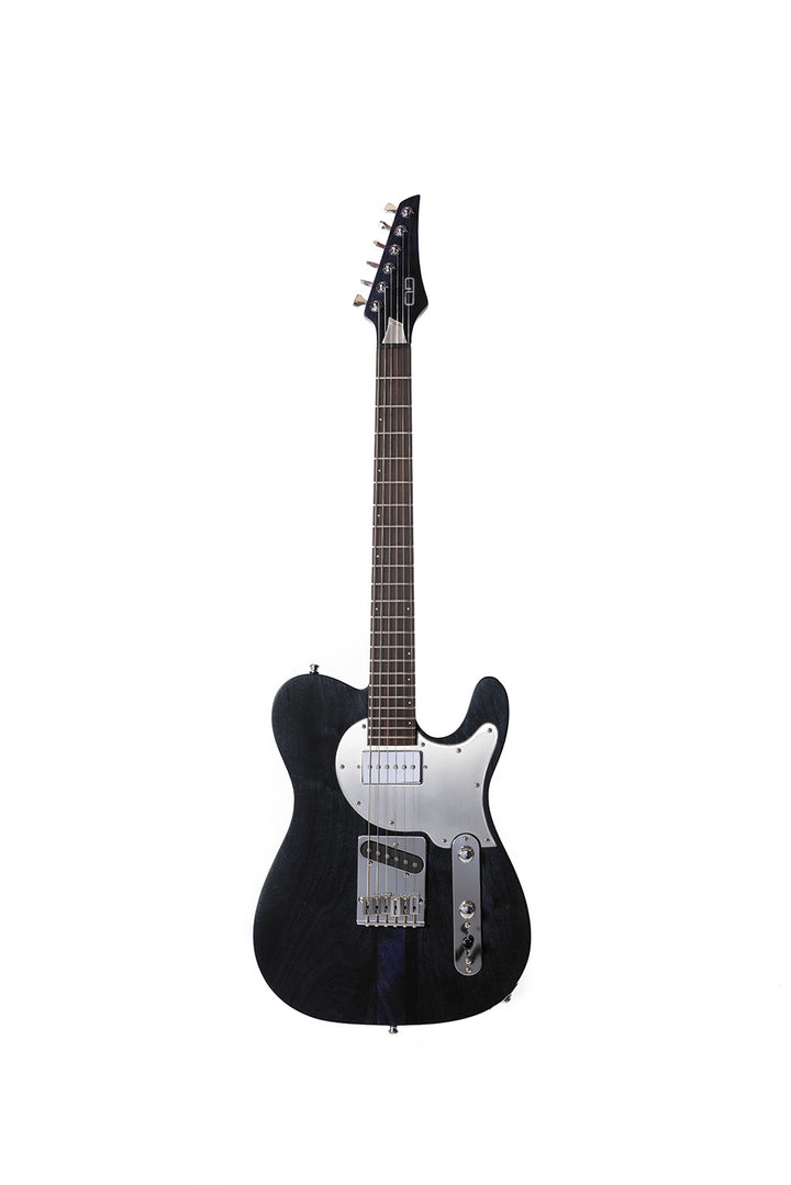 TC_Walnut_Black_Bird_front_De_Leeuw_Guitars_Paris_Made_in_France_Luthier_Guitar_Maker_France_Neck_Through_Manche_Traversant