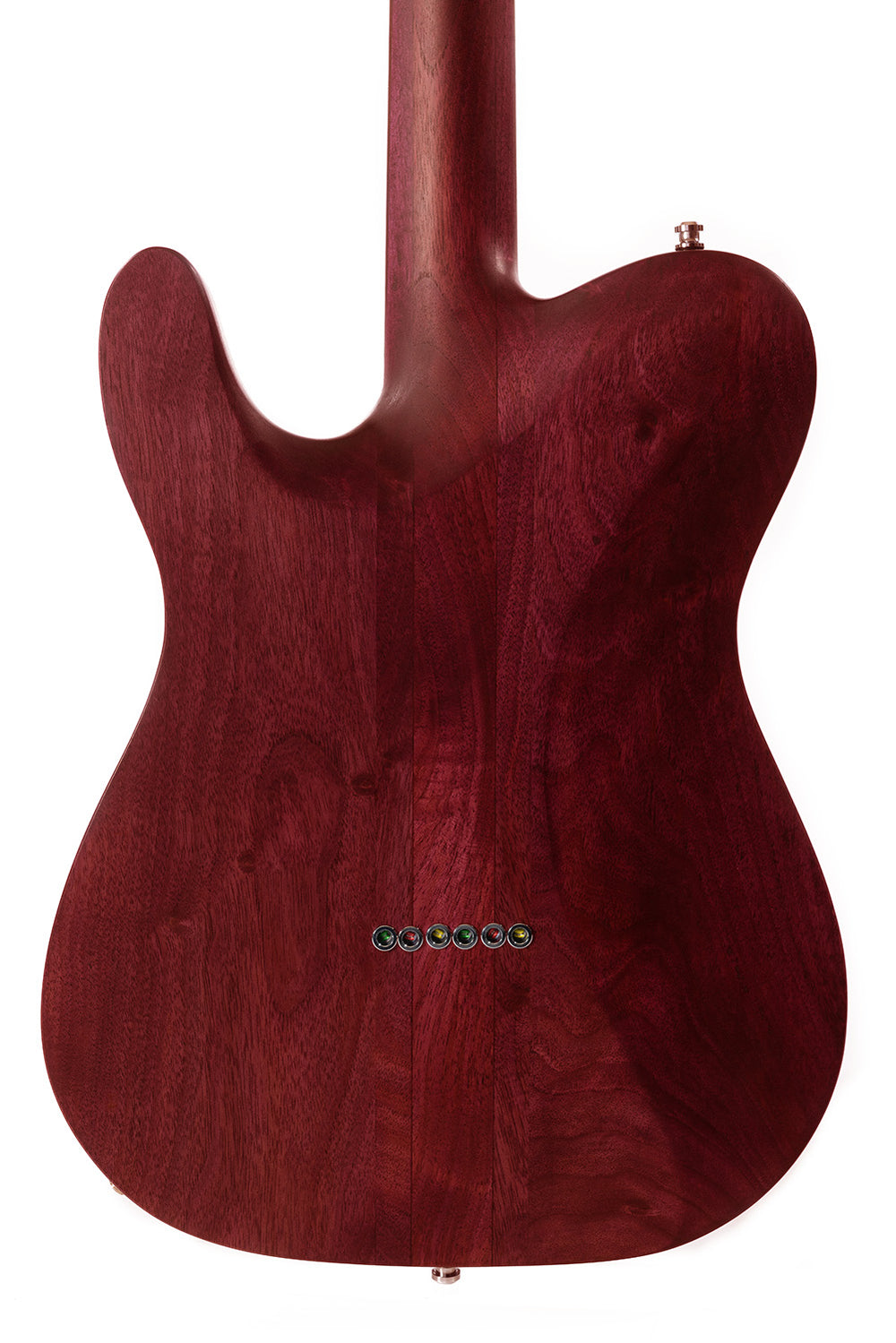 TC_Walnut_French_Strawberry_back_close_up_De_Leeuw_Guitars_Paris_Made_in_France_Luthier_Guitar_Maker_France_Neck_Through_Manche_Traversant